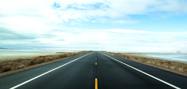 Road Horizon Infrastructure Sky