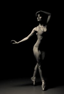 Photograph Black And White Standing Dancer photo