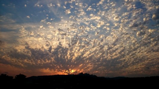 Sky Afterglow Cloud Dawn