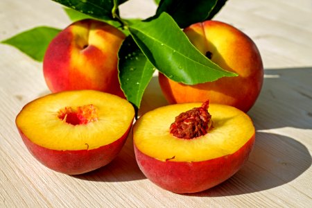 Fruit Peach Food Natural Foods photo