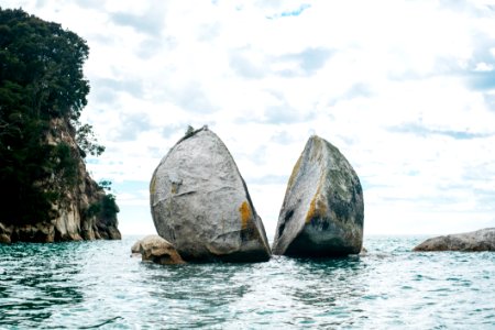 Rock Coastal And Oceanic Landforms Sea Water photo