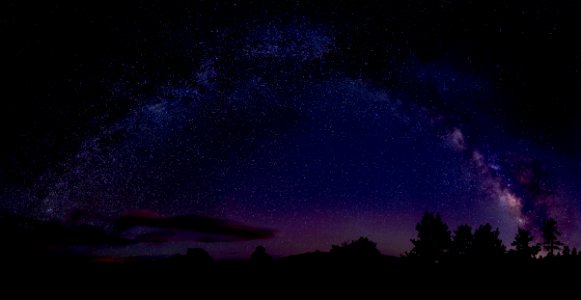 Sky Atmosphere Night Galaxy photo