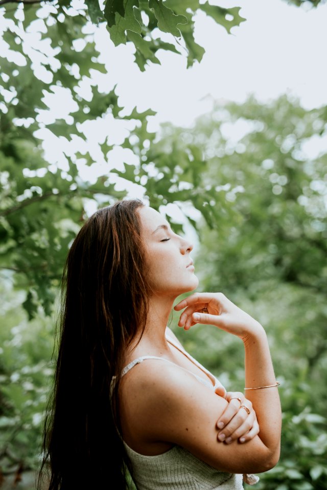 Green Beauty Girl Grass