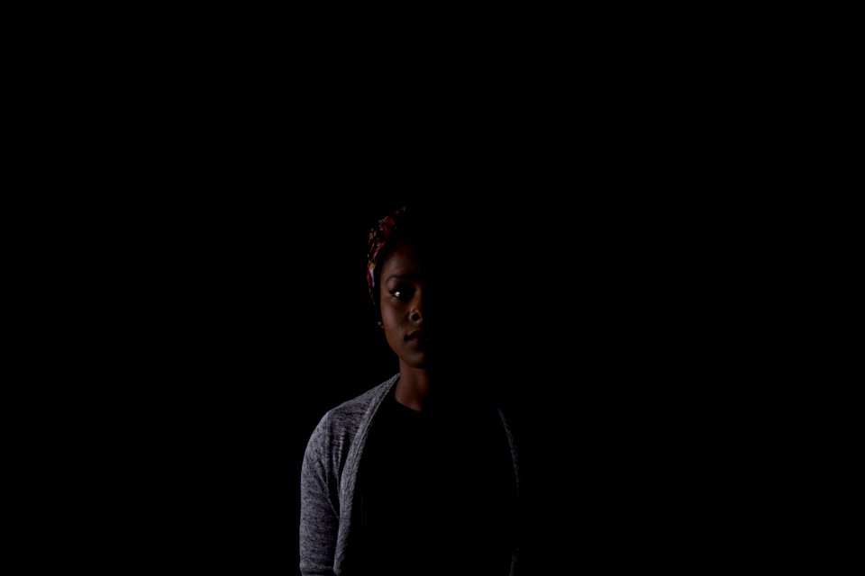 Man Darkness Night Light