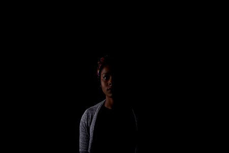 Man Darkness Night Light