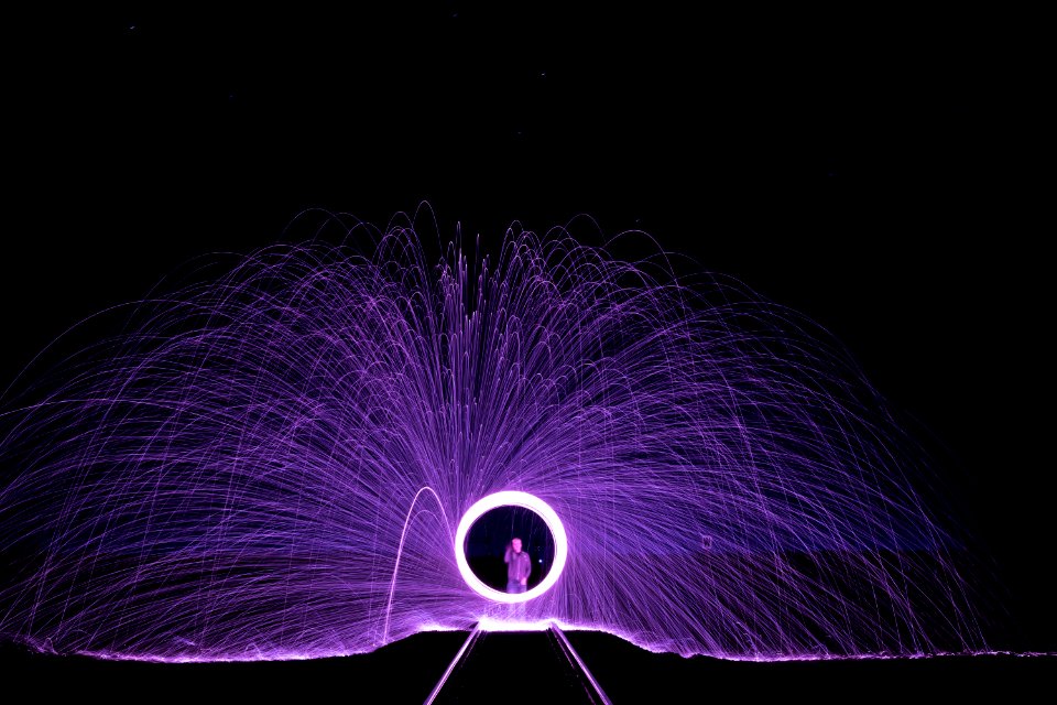 Violet Purple Light Darkness