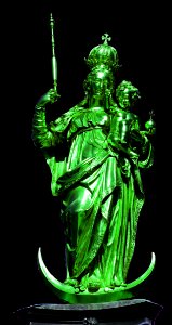 Green Statue Sculpture Monument photo