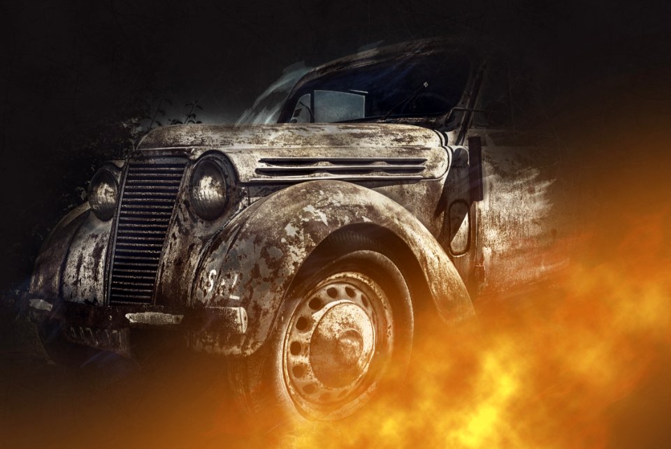 Car Motor Vehicle Vintage Car Vehicle