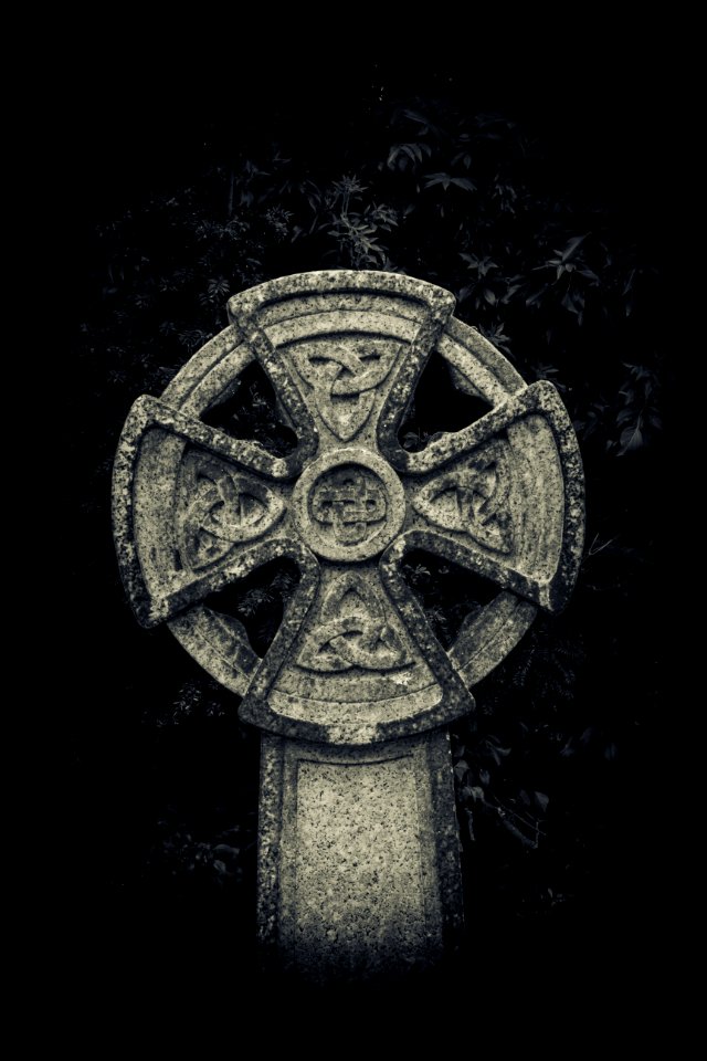 Cross Darkness Black And White Still Life Photography