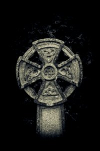 Cross Darkness Black And White Still Life Photography