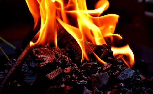 Flame Fire Campfire Heat