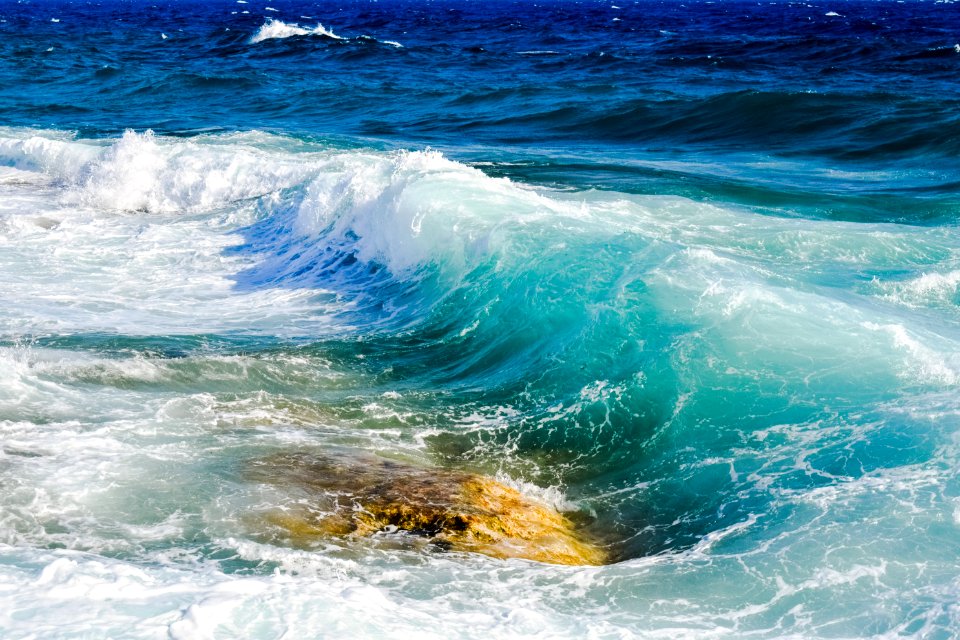 Sea Wave Wind Wave Ocean photo