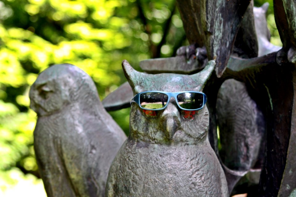 Tree Beak Bird Sculpture