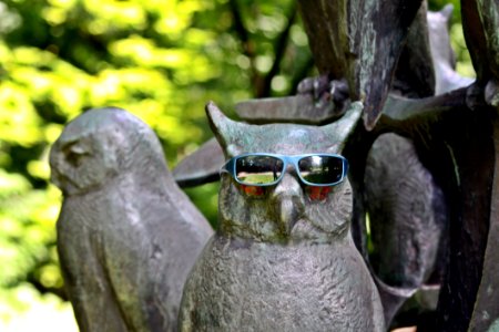 Tree Beak Bird Sculpture