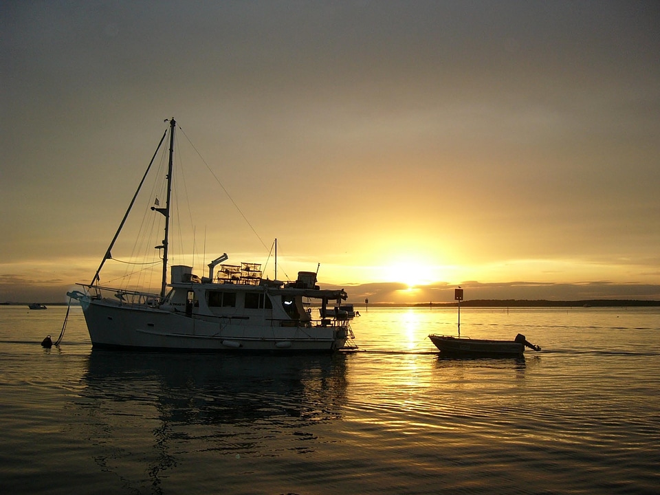 Boating tourism romantic