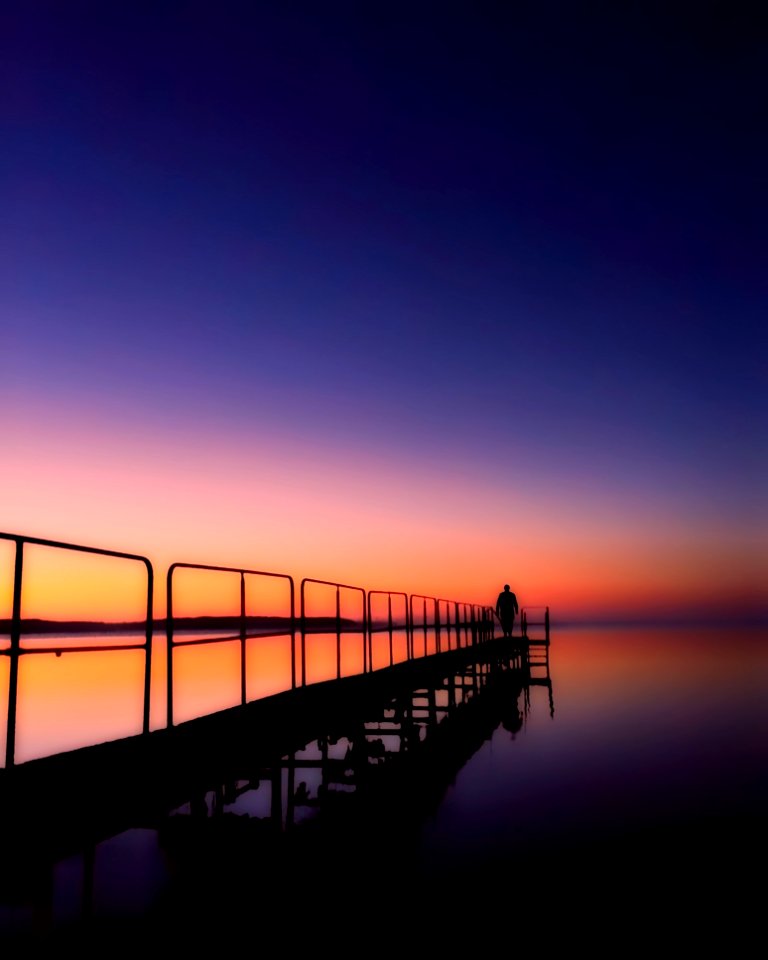 Horizon Sky Calm Sunrise
