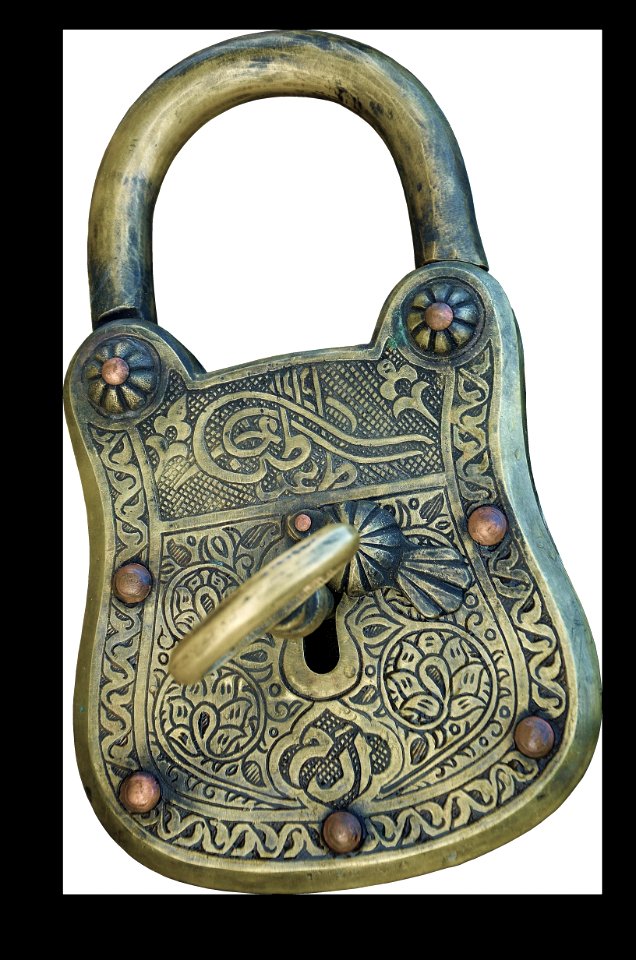 Metal Padlock Brass Lock