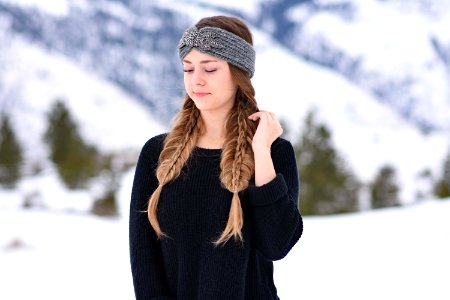 Winter Snow Headgear Girl photo