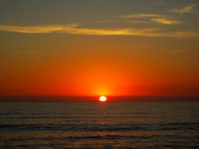Sunset Ocean Water photo