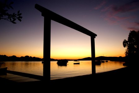 Dawn Noosa River photo