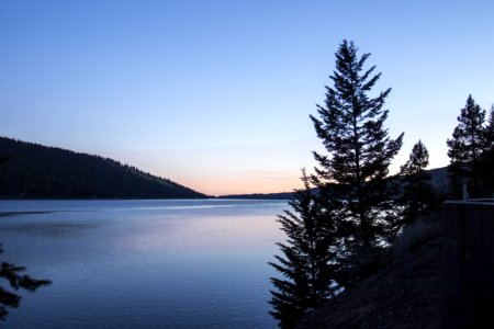Sunrise At Wallowa Lake Oregon