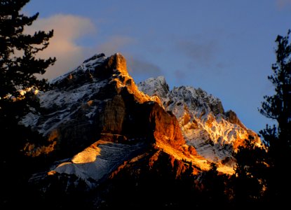 Sunrise In The Rockies