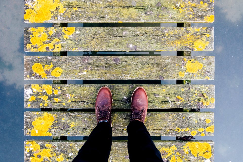 Yellow Reflection Water Wall