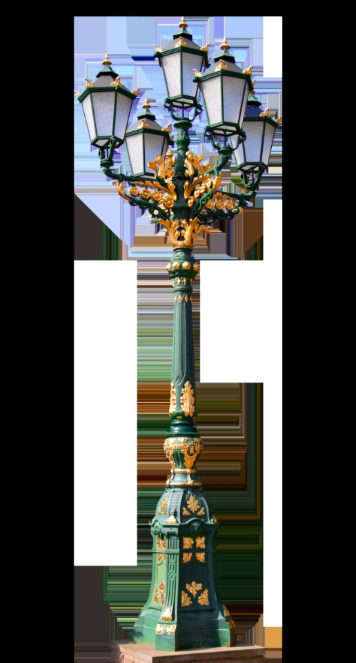 Light Fixture Cross Column Candle Holder
