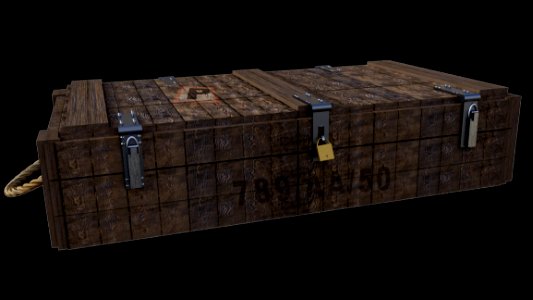 Trunk Storage Chest Wood