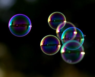 Close Up Macro Photography Liquid Bubble Water