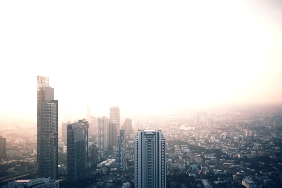 Metropolitan Area Cityscape City Skyline