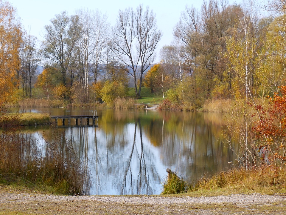 Altötting water autumn mood