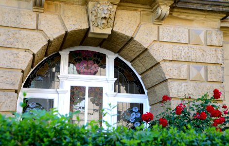 Flower Window Arch Home photo