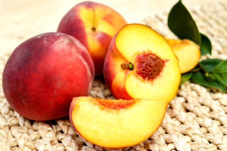 Fruit Peach Natural Foods Food photo