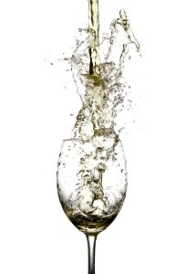 Water Champagne Stemware Glass Still Life Photography photo