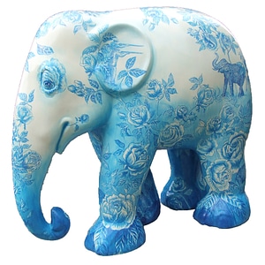 Elephant parade trier elephant art