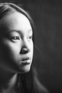 Face Photograph Person Black