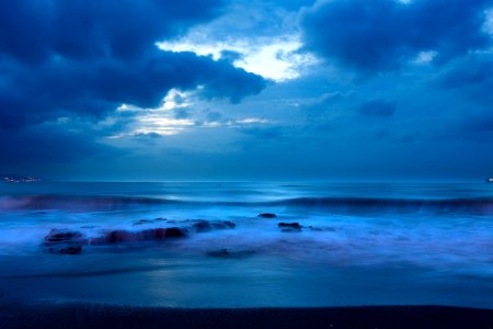 Sea Sky Horizon Ocean photo