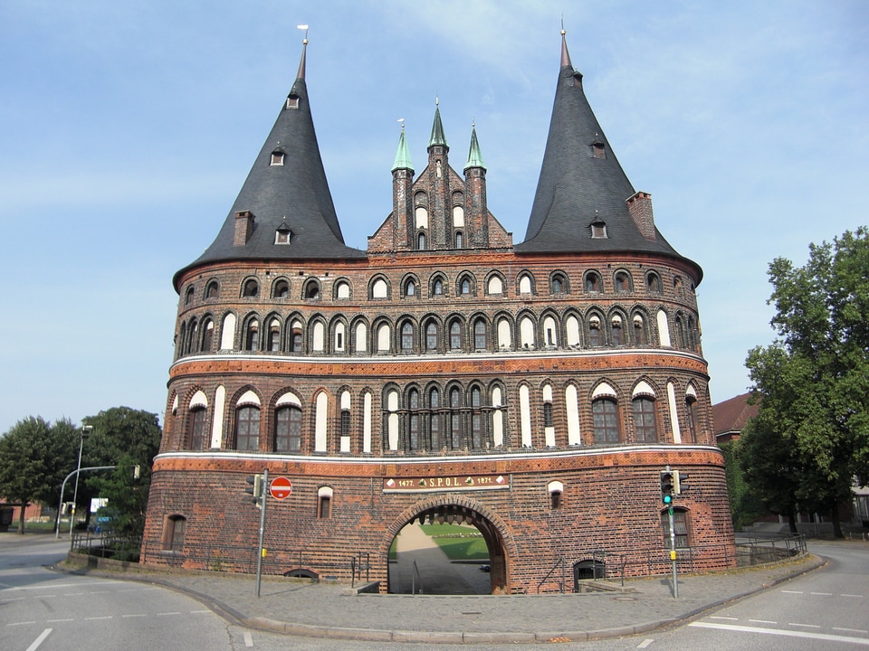 Historically city gate landmark