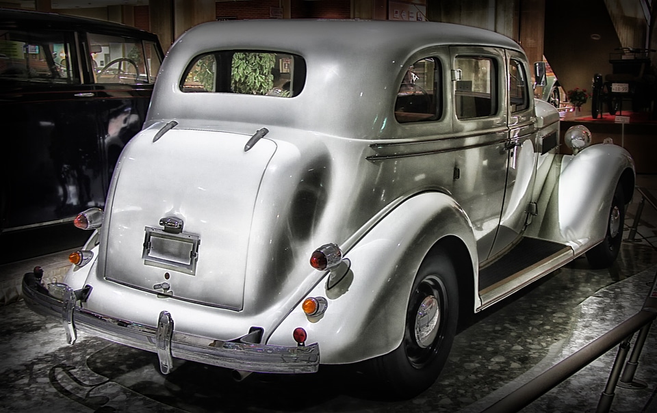 Classic antique oldster