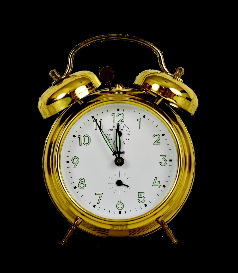 Clock Yellow Home Accessories Alarm Clock