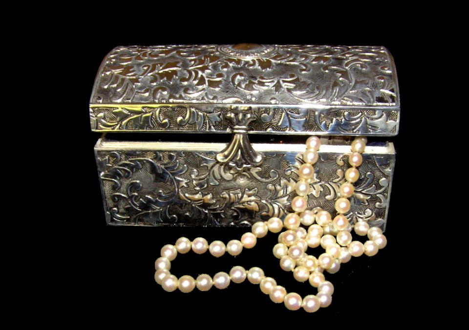 Jewellery Pearl Treasure Metal