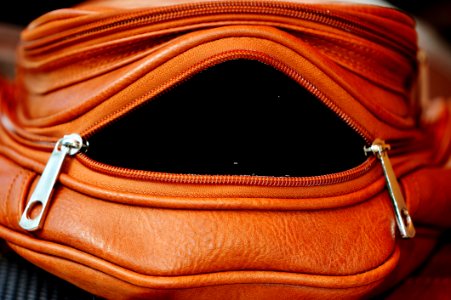 Brown Fashion Accessory Handbag Leather photo