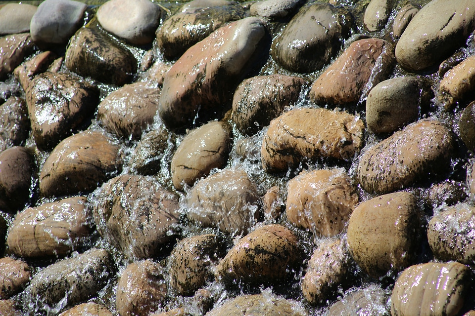Natural park waterfall