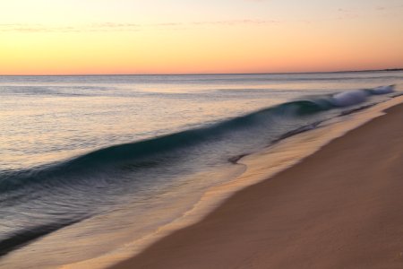 Wave Beach Sand photo