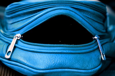 Blue Electric Blue Fashion Accessory Handbag photo