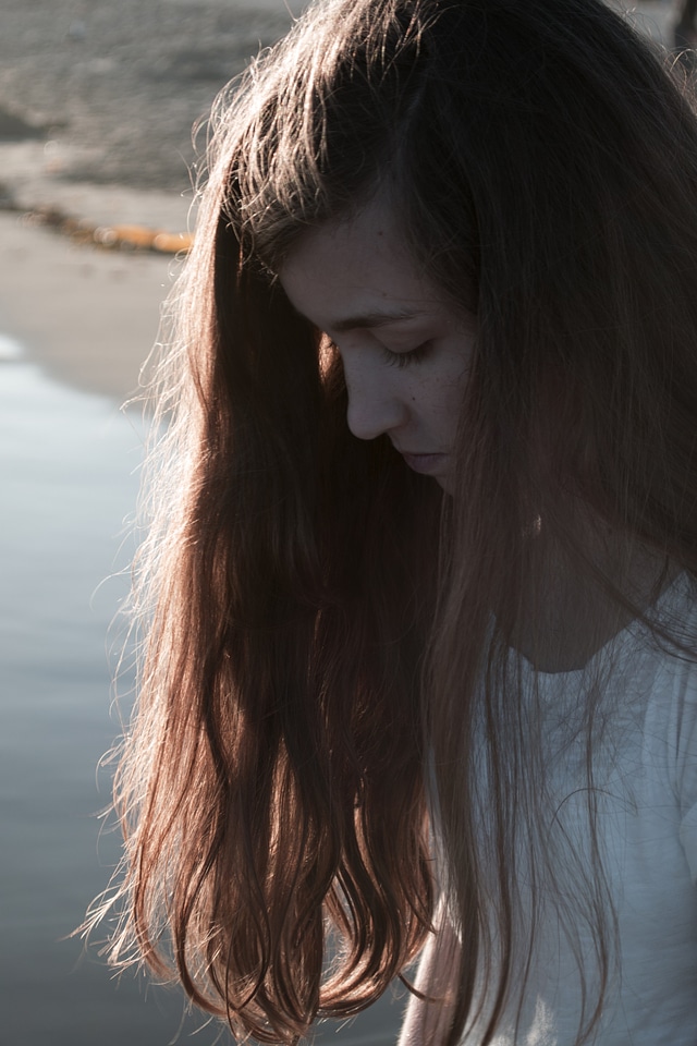 Beach teen female