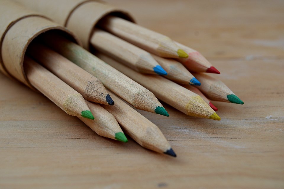 Pencil Close Up Office Supplies Pen