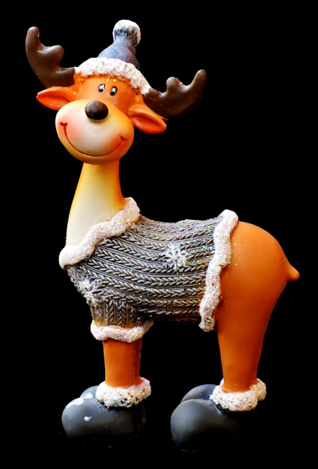 Figurine Toy Art Reindeer