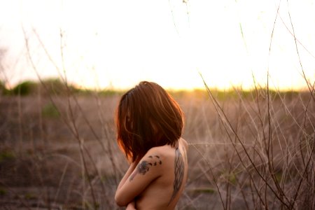 Photograph Girl Beauty Grass